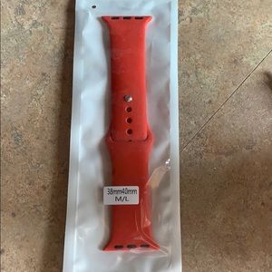 Apple watch band new red 38 /40mm M /L new